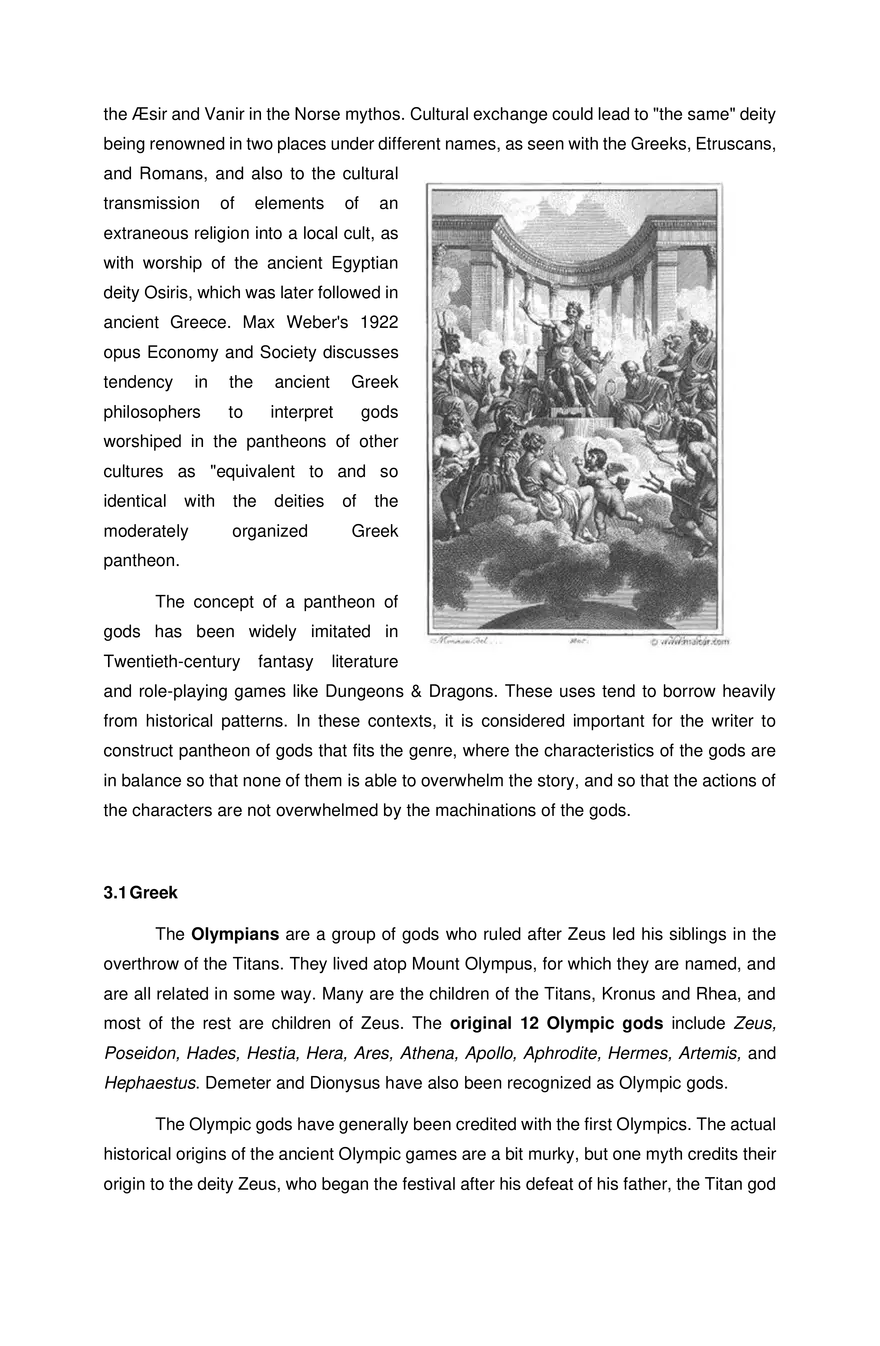 The Pantheons and Their Counterparts - Page 2