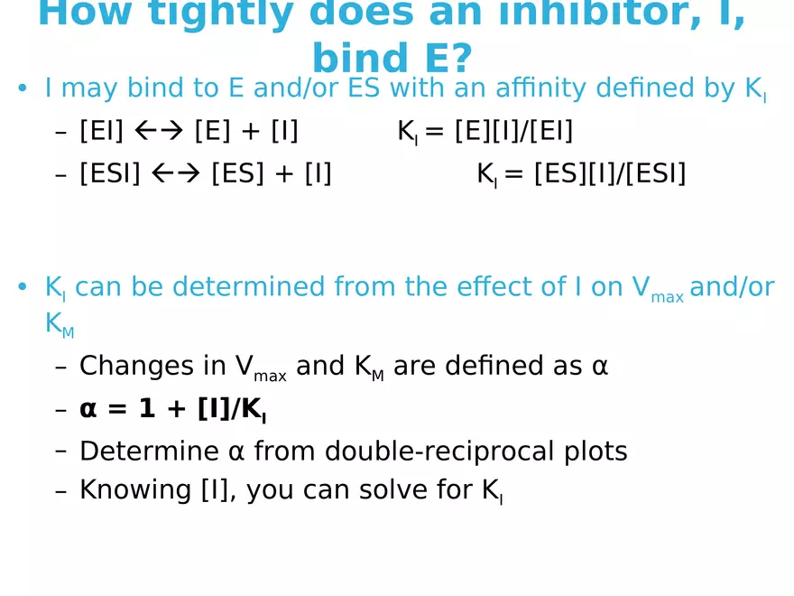 Principles of Biochemistry - Enzymes Lecture 6 - Page 1
