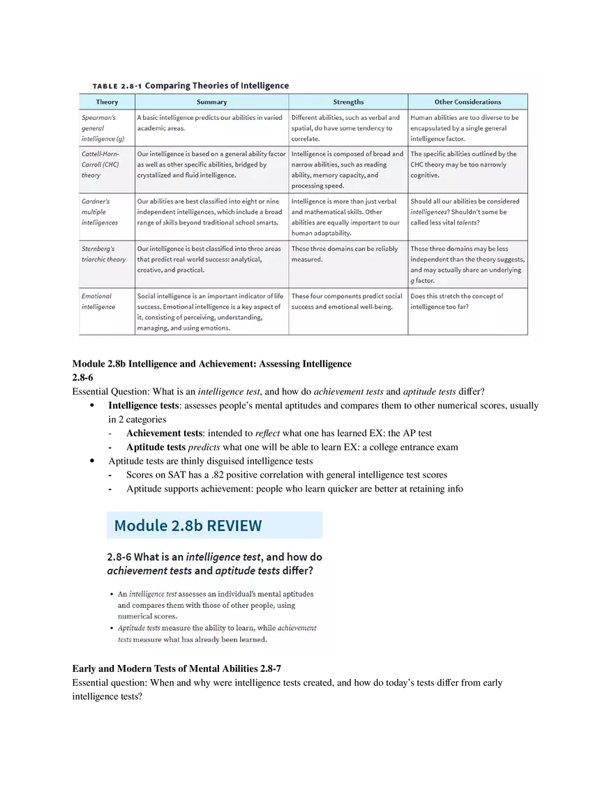 Psychology Unit 2 - Cognition (Part 4) - Page 2
