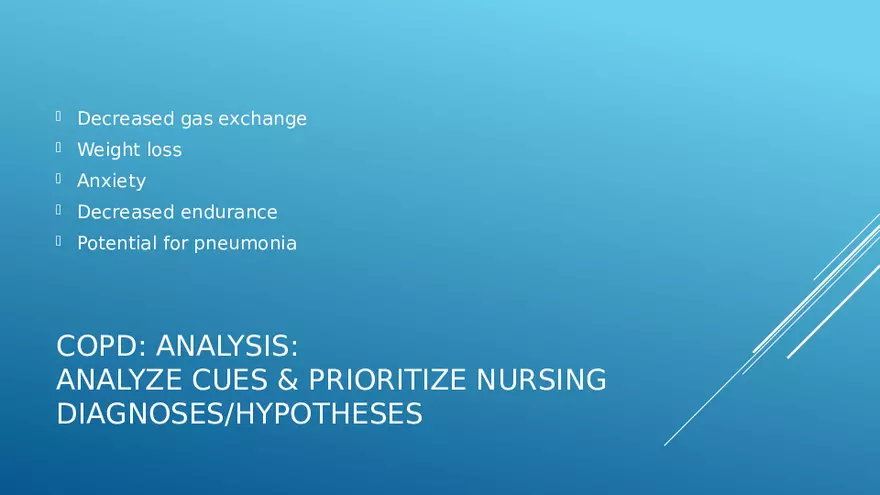 Chronic Obstructive Pulmonary Disease (COPD) Part 2 - Page 10