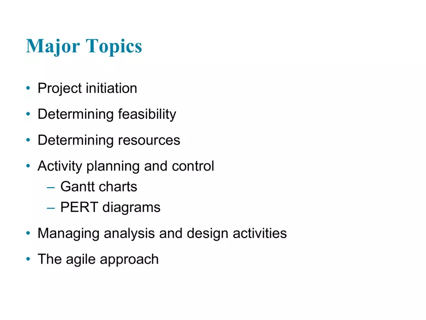 Systems Analysis and Design (Learning Objectives) - Page 4