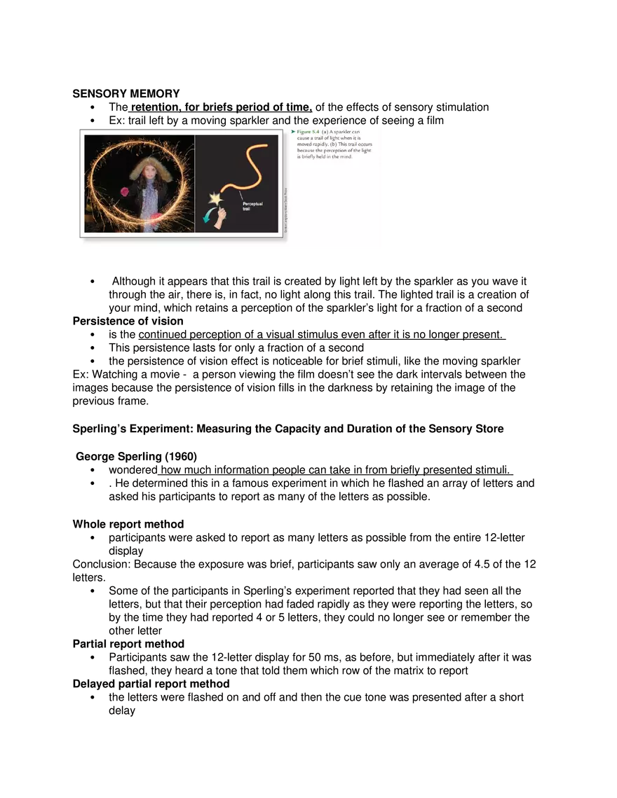 Short-Term and Working Memory - Page 5