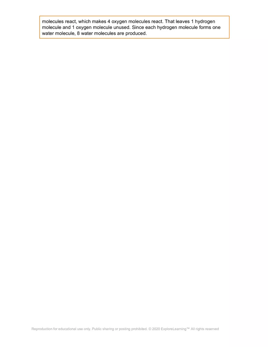 Student Exploration: Limiting Reactants - Page 3