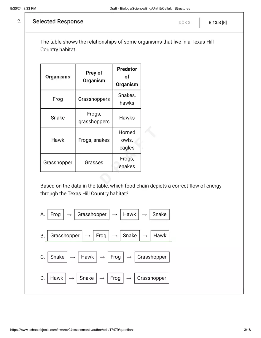 Biology Science Unit 5: Cellular Structures - Page 11