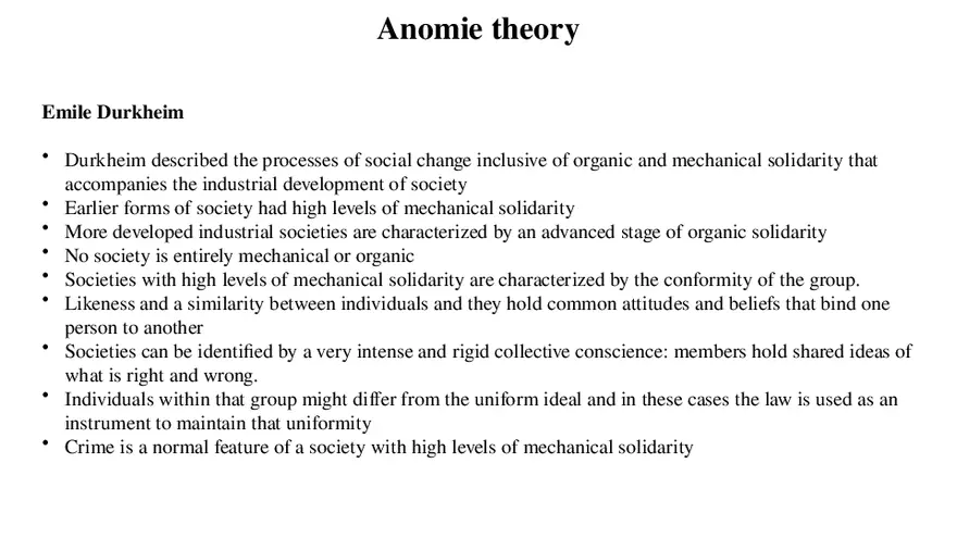 Theories of Crime Unit 3 Part 2 - Page 9