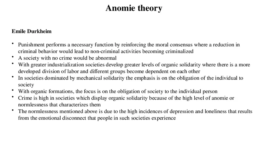 Theories of Crime Unit 3 Part 2 - Page 10