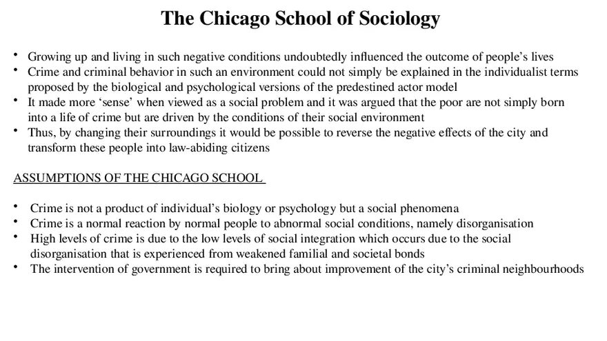 Theories of Crime Unit 3 Part 2 - Page 1
