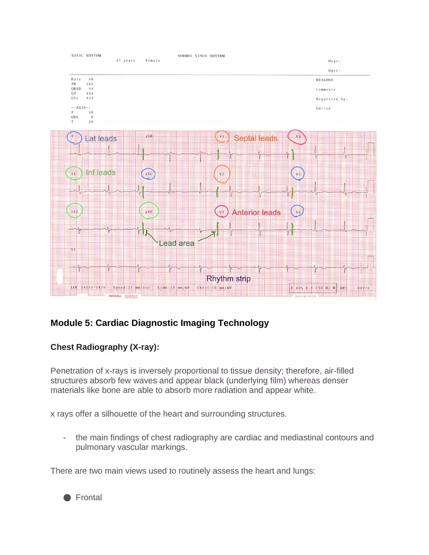 Intro to Cardiology Module 1 Guide Part 8 - Page 6