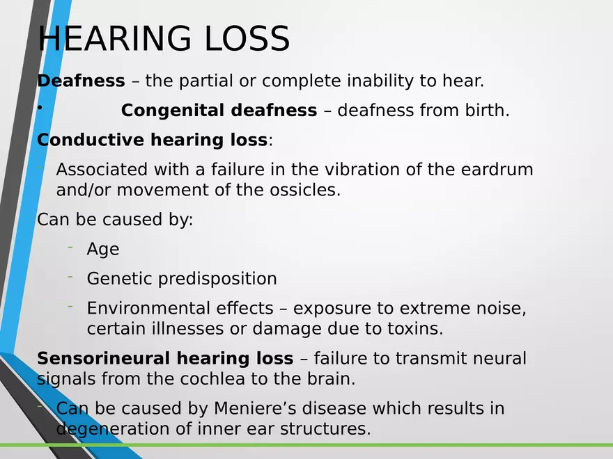 Sensation and Perception Lecture 5 - Page 1