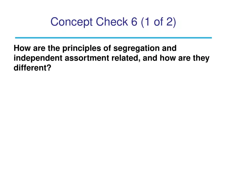 Chapter 3 Basic Principles of Heredity Part 4 - Page 12