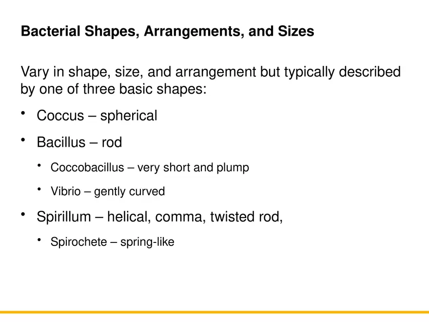 A Survey of Prokaryotic Cells and Microorganisms Lecture 7 - Page 1