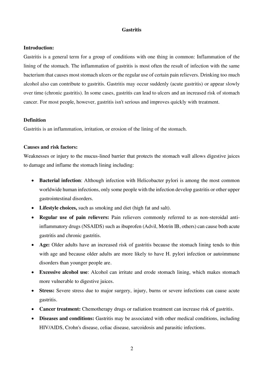 Gastritis - Page 2