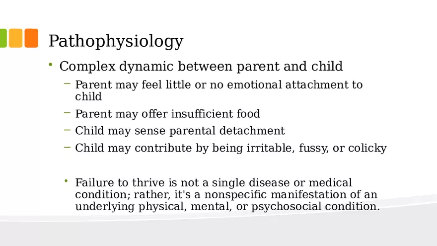 Failure to Thrive (Nutrition) - Page 8