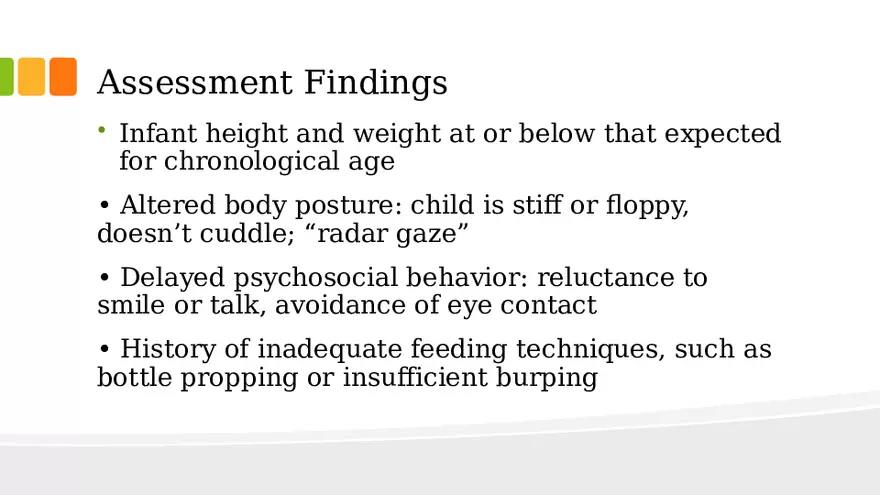 Failure to Thrive (Nutrition) - Page 10