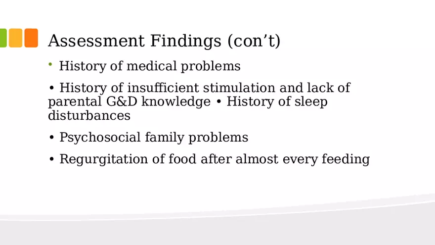 Failure to Thrive (Nutrition) - Page 11