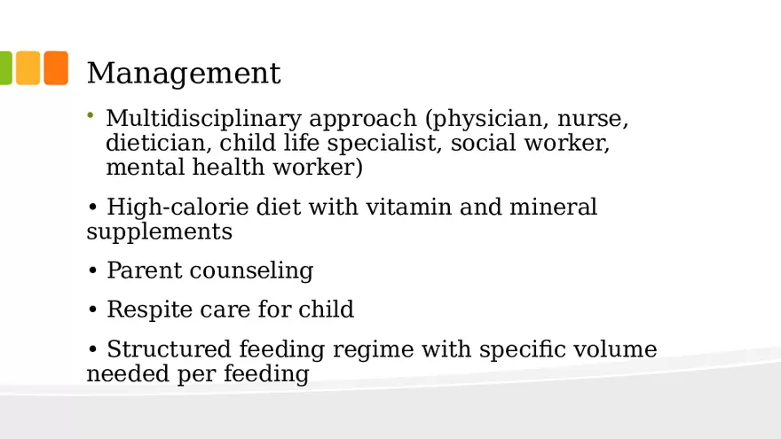 Failure to Thrive (Nutrition) - Page 12