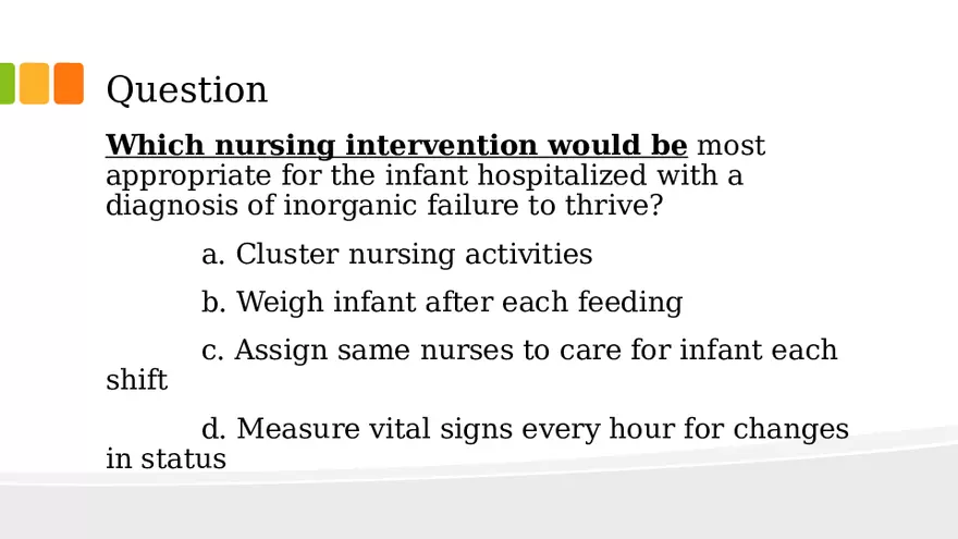 Failure to Thrive (Nutrition) - Page 5