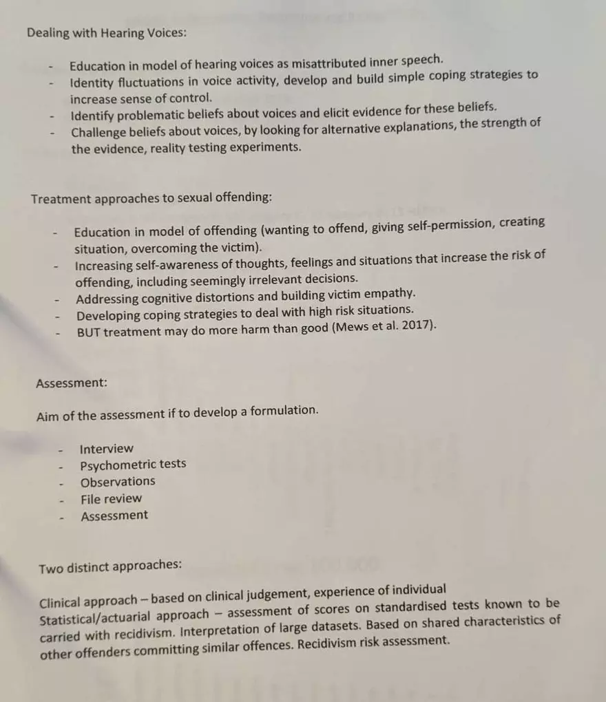 Forensic Psychology pg 2 - Page 1