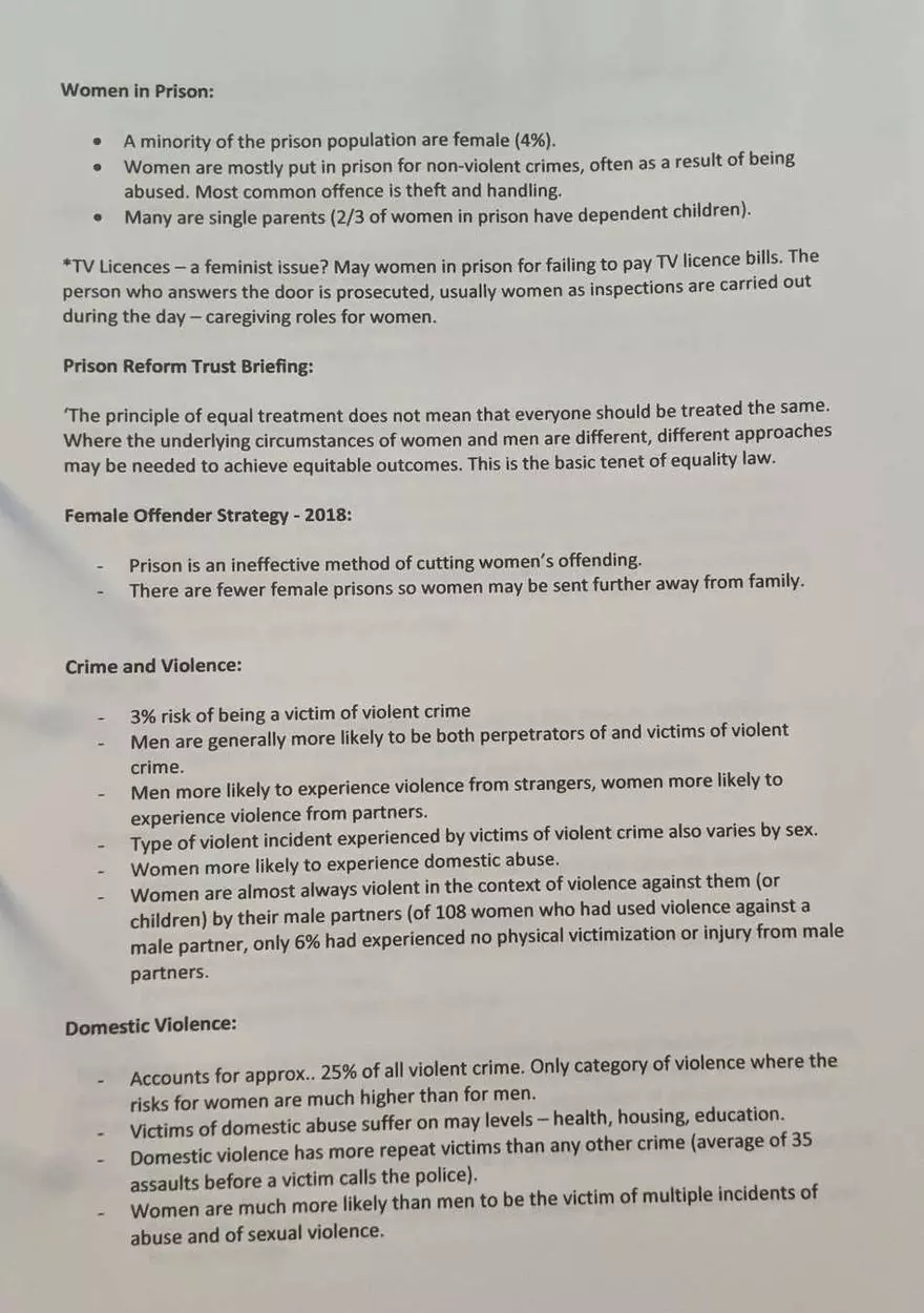 Gender and Crime - Page 1