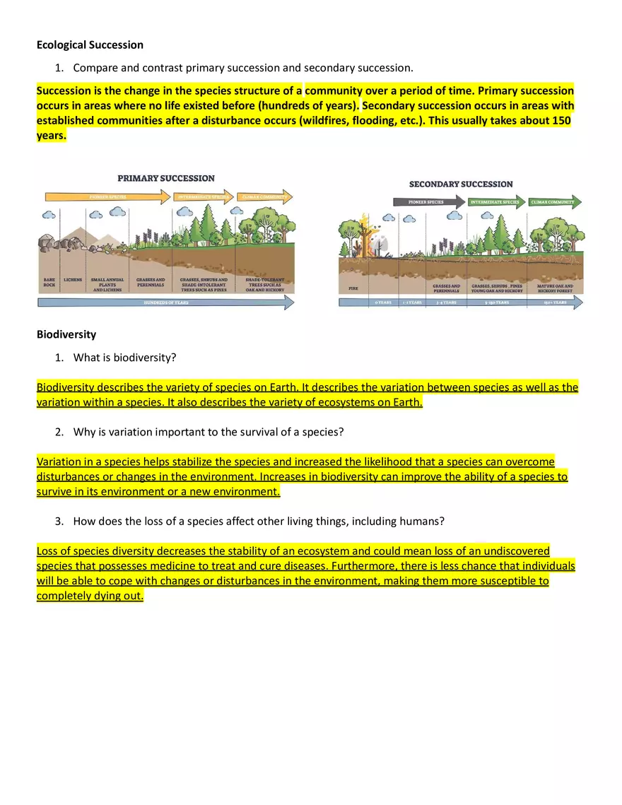 Biotic vs. Abiotic Factors - Page 2