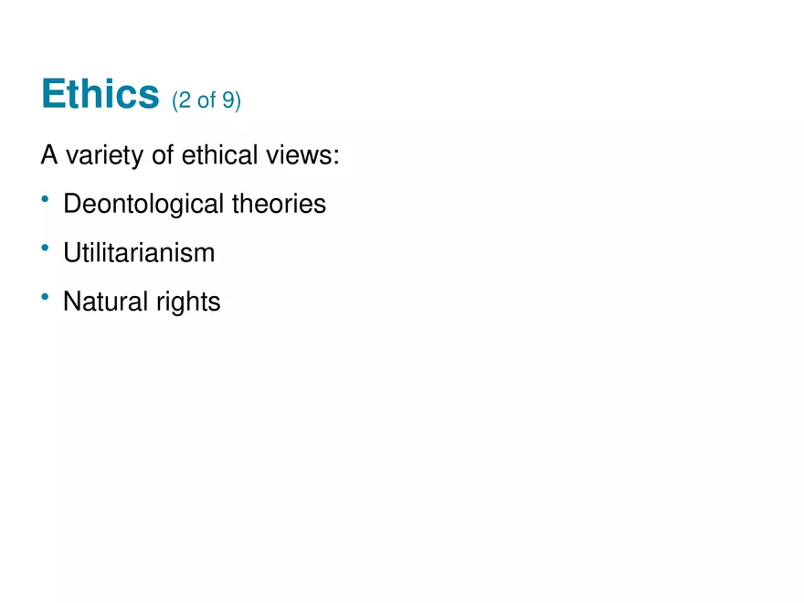 Social, Legal, and Ethical Issues for Computing Technology Part 4 - Page 2