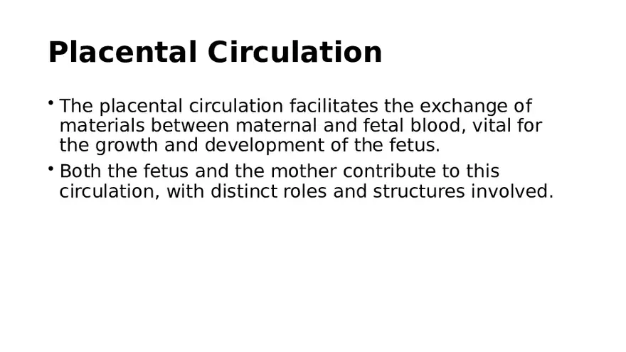 Placenta, Extraembryonic Membranes, and Multiple Pregnancies Part 3 - Page 1