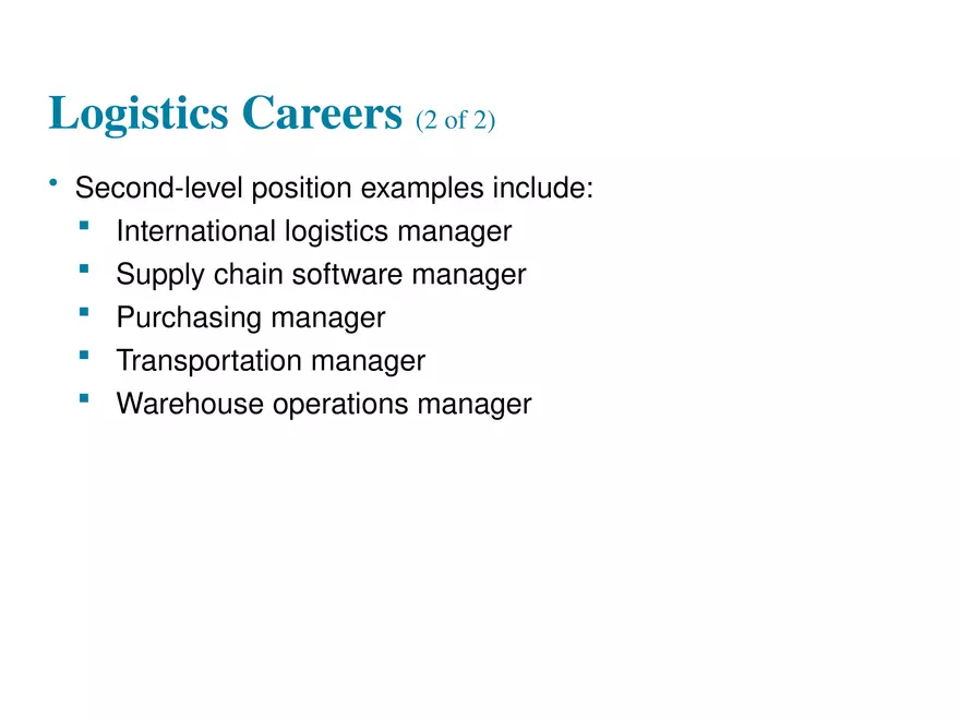 Economic Impacts of Logistics Part 2 - Page 7
