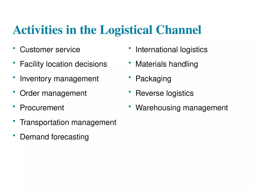 Economic Impacts of Logistics Part 2 - Page 5