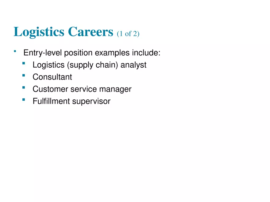 Economic Impacts of Logistics Part 2 - Page 6