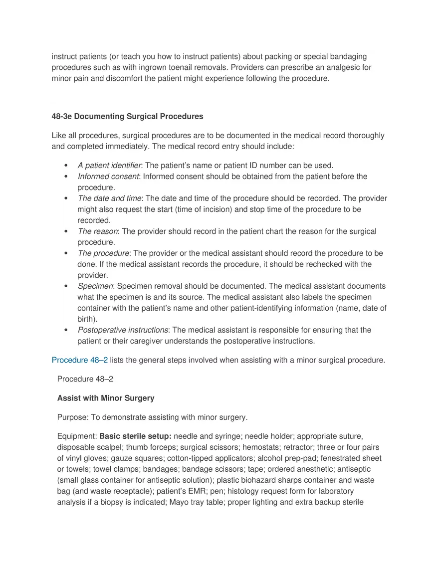 Surgical Procedures in the Medical Office Part 2 - Page 2