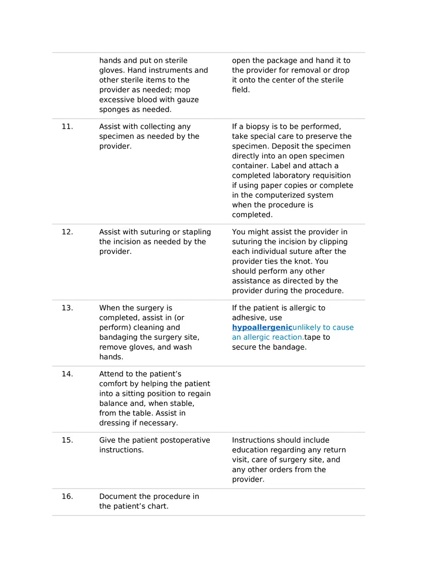 Surgical Procedures in the Medical Office Part 2 - Page 6