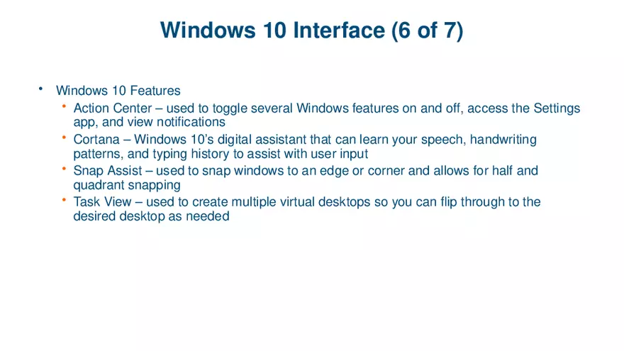 Windows Versions and Customer Service Lecture 1 - Page 9