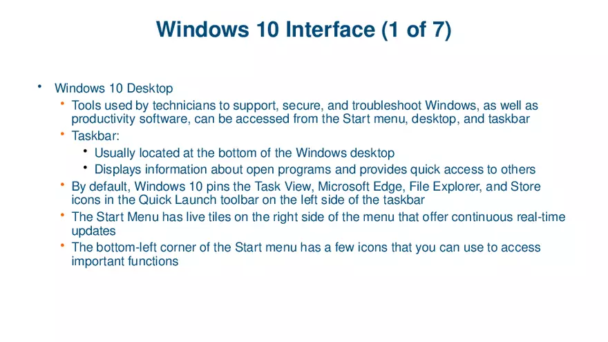 Windows Versions and Customer Service Lecture 1 - Page 4