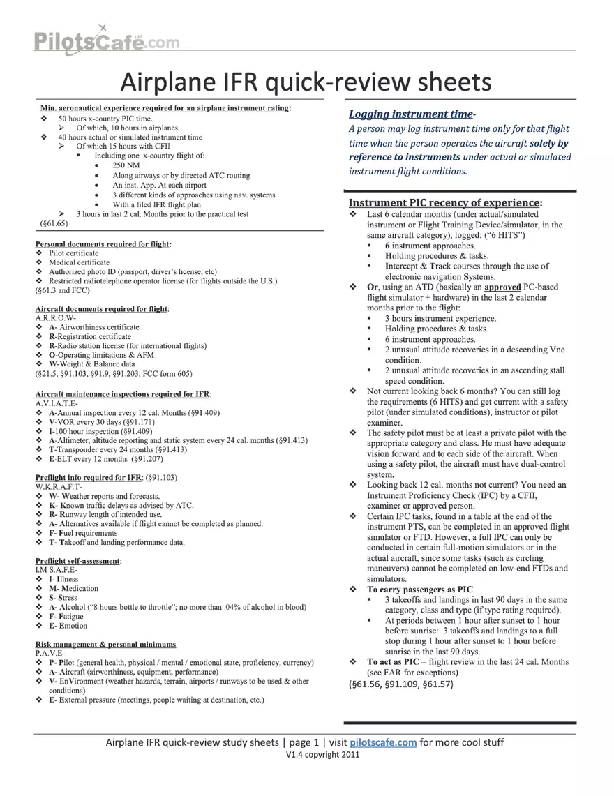 Pilots-Cafe-IFR - Page 1