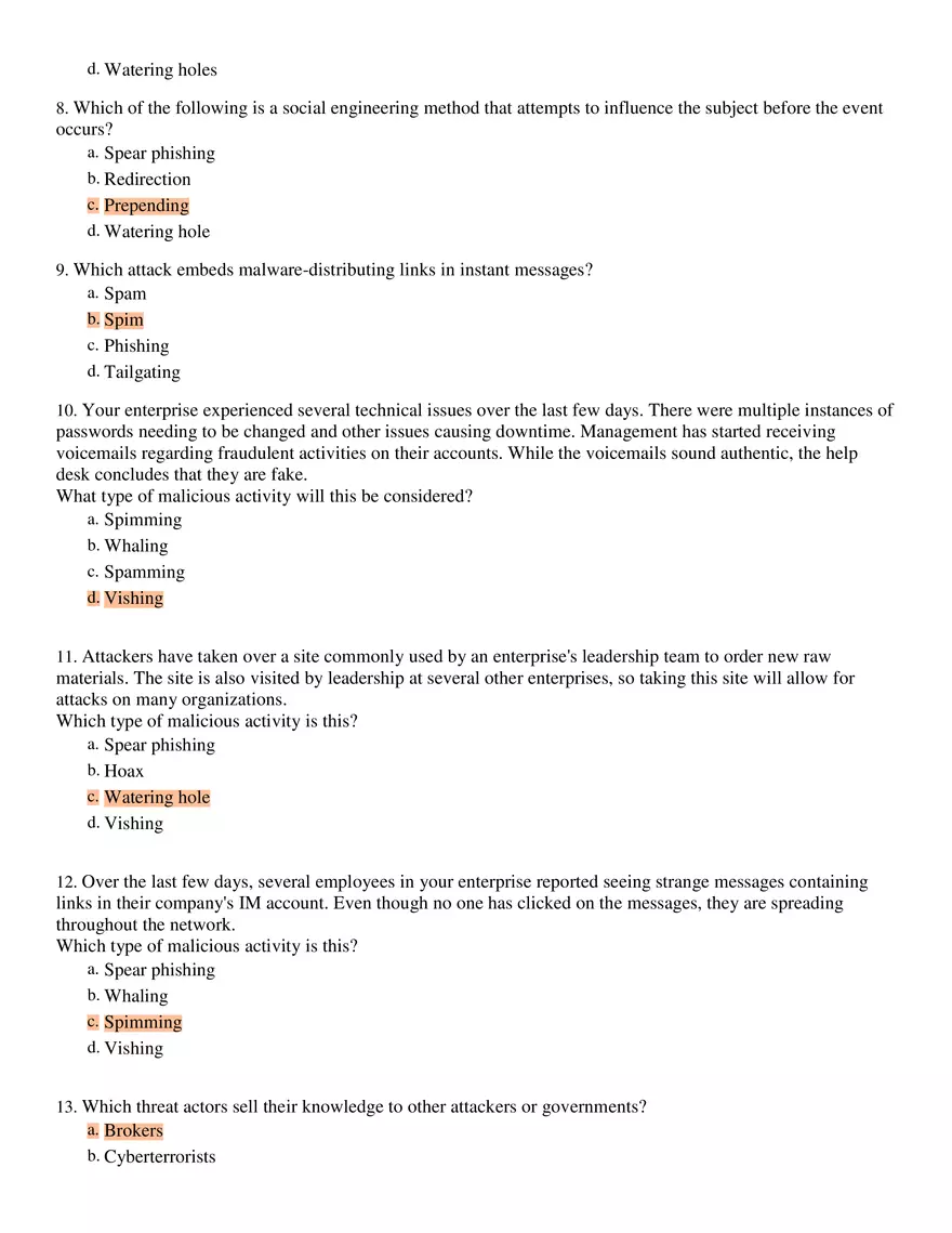Introduction to Security Module 1 - Page 2