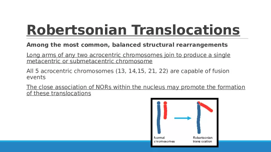 Summary of Aneuploidies Part 2 - Page 2