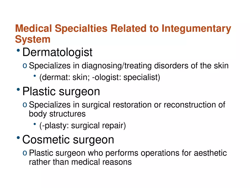 The Integumentary System Lecture (Hair) - Page 7