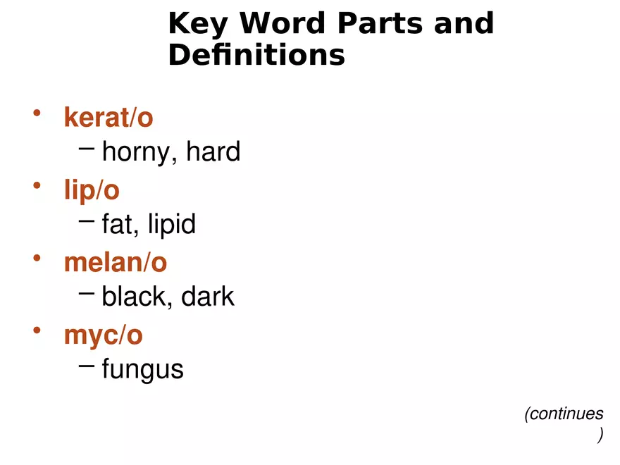 The Integumentary System Lecture (Hair) - Page 4