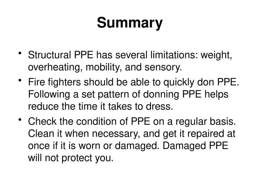 Chapter 3 Personal Protective Equipment Part 8 - Page 10