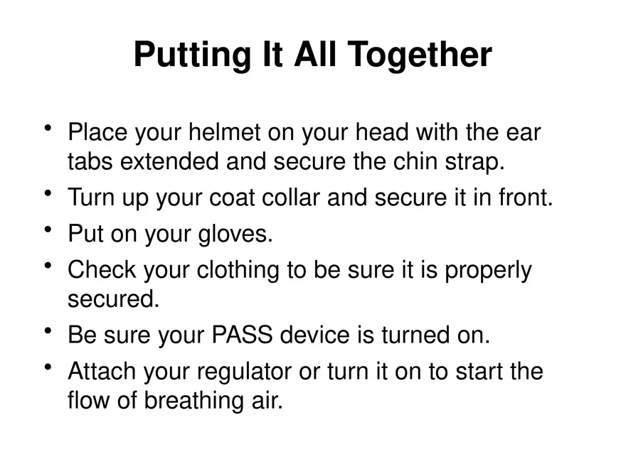 Chapter 3 Personal Protective Equipment Part 8 - Page 1