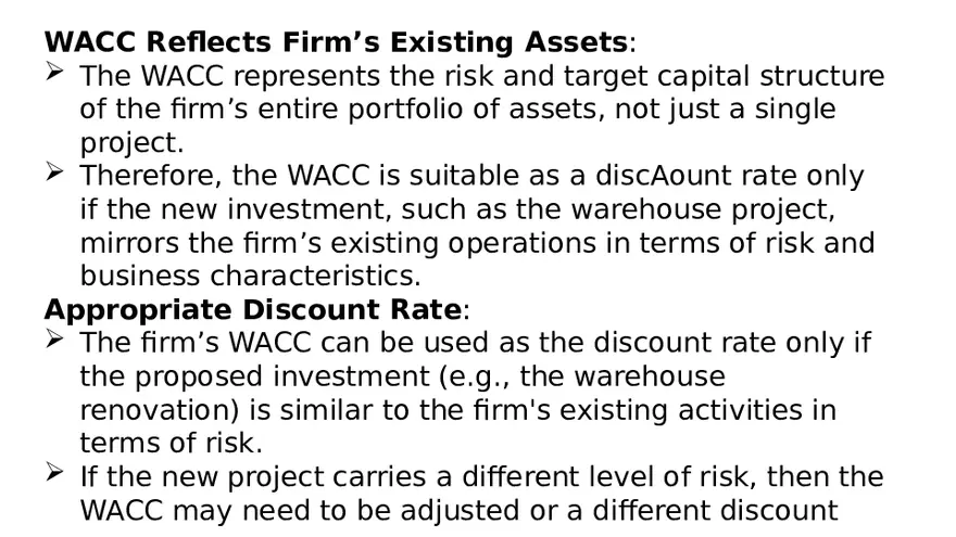 Chapter 14 Cost of Capital Lecture 6 - Page 10
