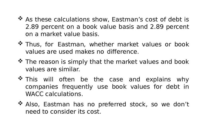 Chapter 14 Cost of Capital Lecture 6 - Page 6