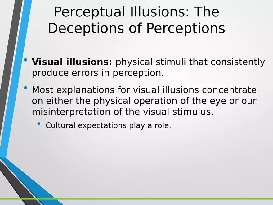 Sensation and Perception Lecture 2 - Page 7