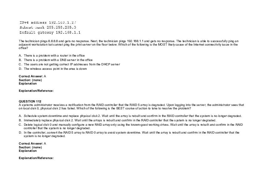 Secure Wireless Network Configuration Simulation Part 8 - Page 7