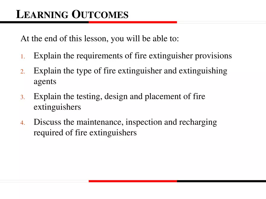 Portable Fire Extinguishers - Page 1