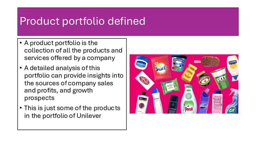 Boston Matrix and the Product Portfolio - Page 2