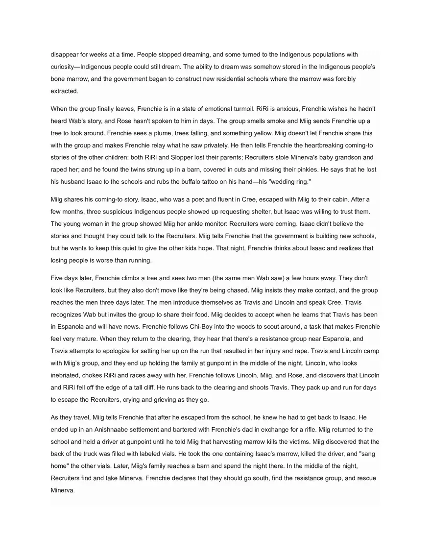 Frenchie's Flight Survival and Found Family in a Dystopian North - Page 2