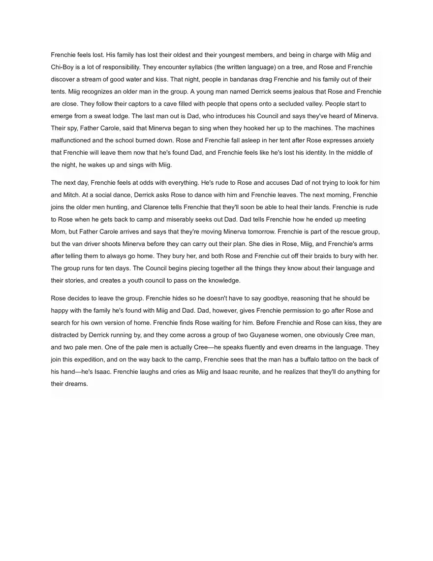 Frenchie's Flight Survival and Found Family in a Dystopian North - Page 3