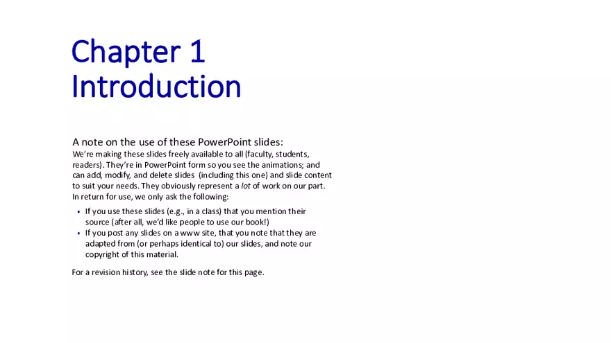 Introduction to PowerPoint Slide Usage - Page 1