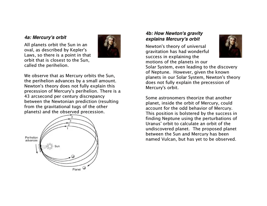 Newton Einstein Fact Cards - Page 3